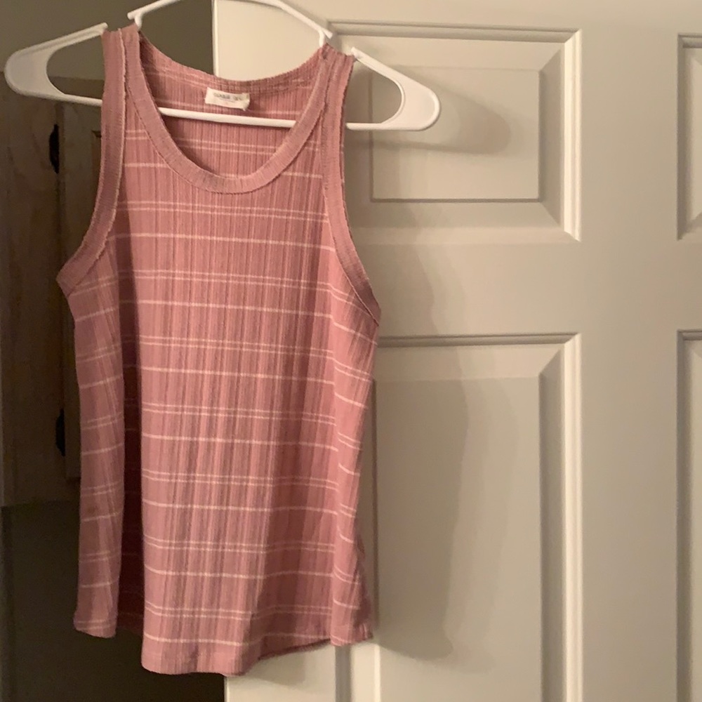 Ribbed, knit tank